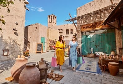 Women Shopping at Al Seef Market