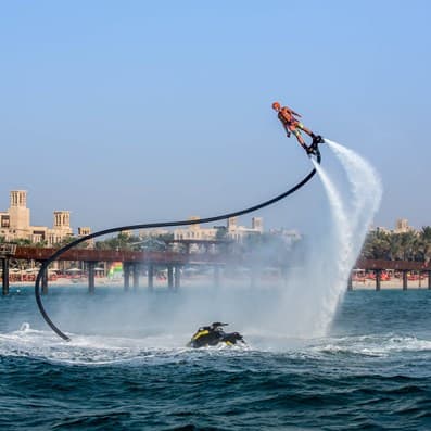 Flyboarding Stock Photo - Download Image Now - Flyboarding, Jet