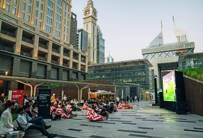 DIFC fan zone