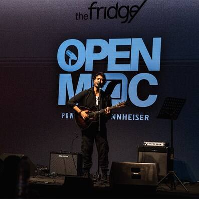 the fridge open mic night