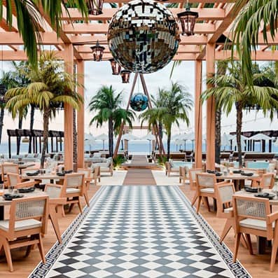 Gitano boho Mexican beach club at J1 Beach Dubai