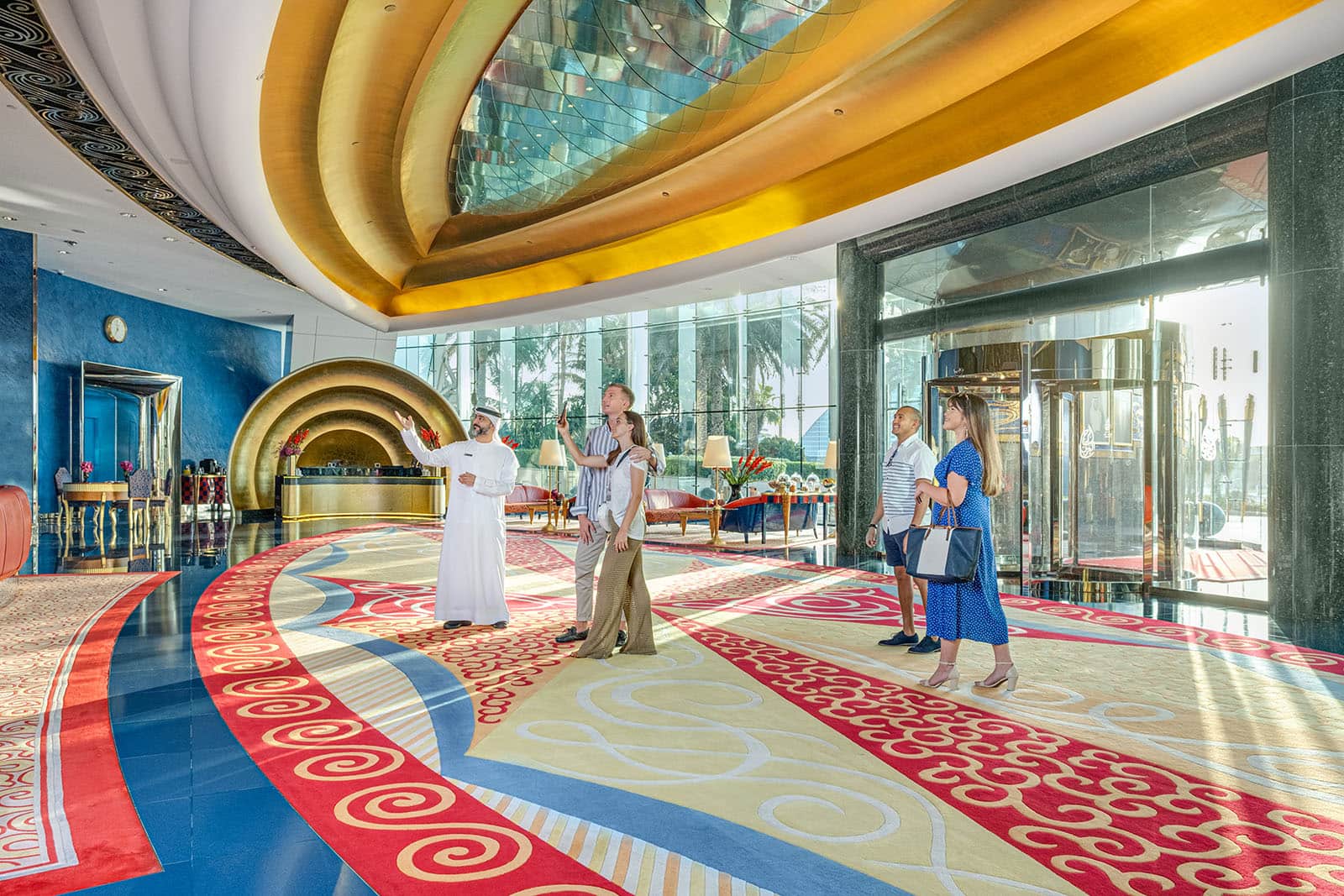 Burj Al Arab Hotel Interior