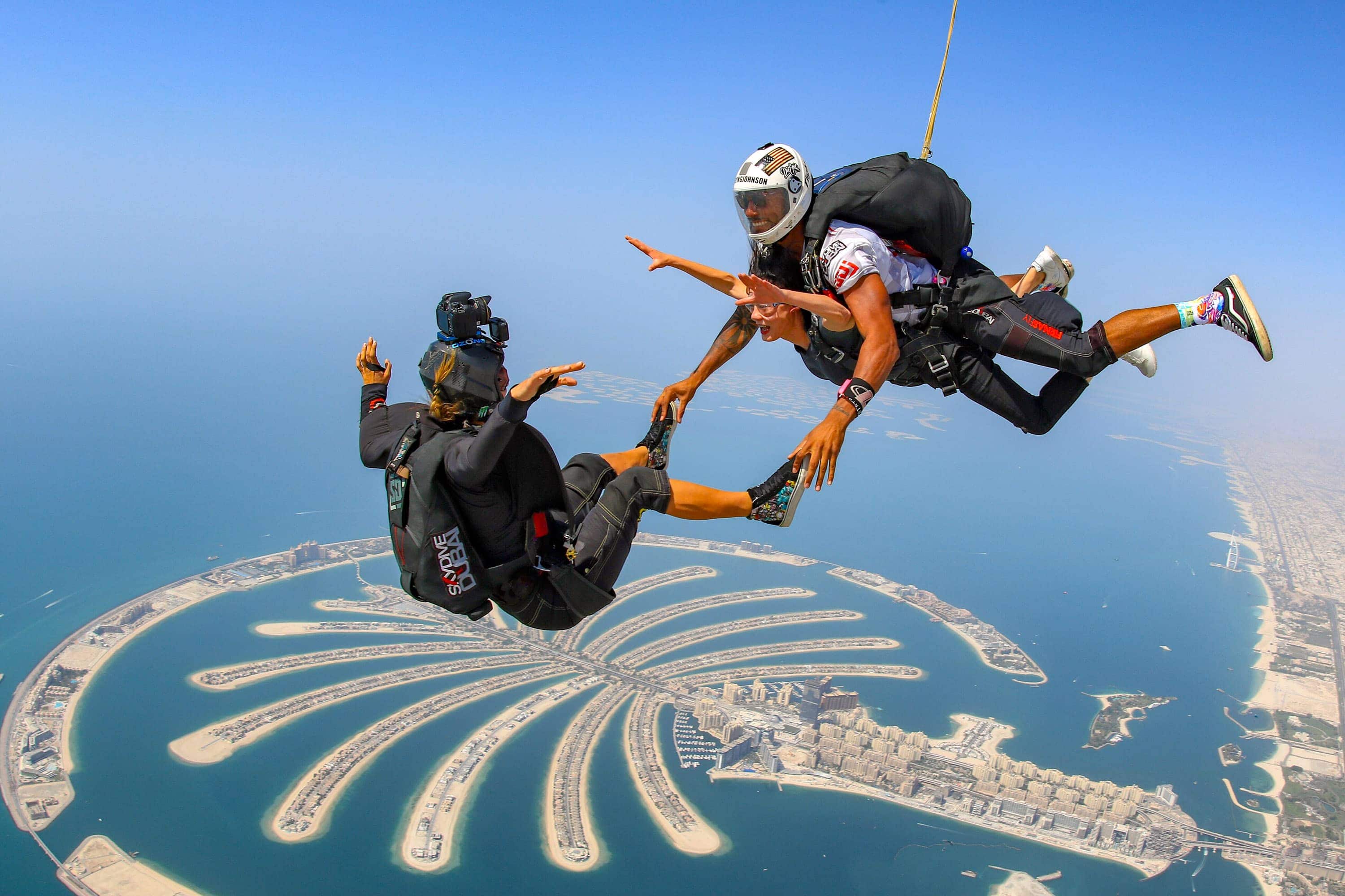 Watch: Indian expat marks Republic Day with skydive - News | Khaleej Times