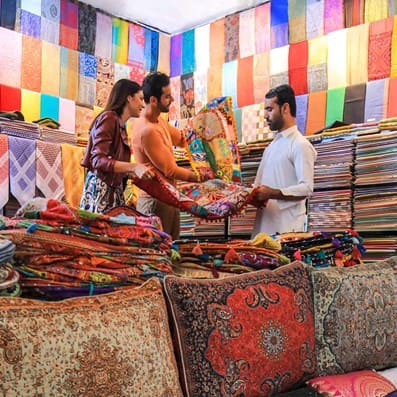 Textile Souk in Dubai