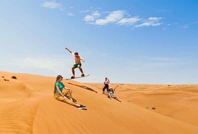 Dessert, Sand Boarding