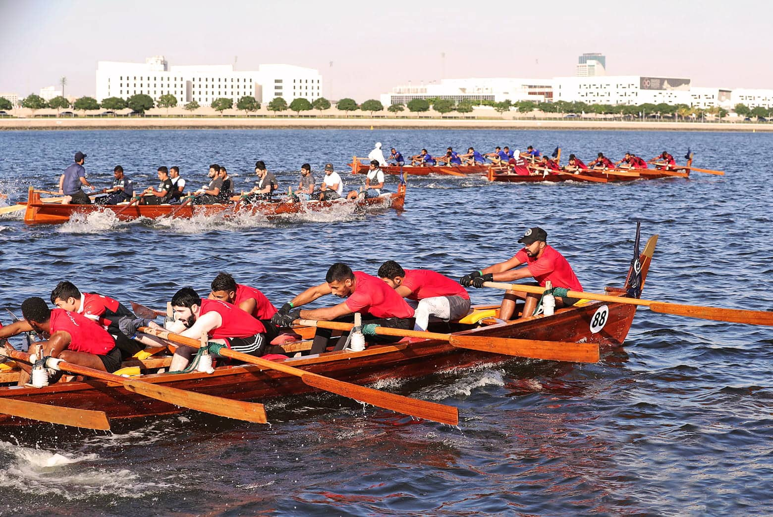 official visit for rowing